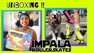 Unboxing New ⚡️Voltage Green💚 Impala Roller Skates [upl. by Assetnoc]