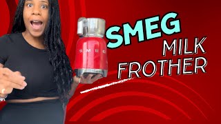 Smeg Milk Frother SmegUKOfficial [upl. by Idnis388]