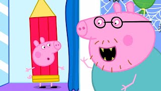 Shopping For Peppas Halloween Costume 👻  Peppa Pig Tales Full Episodes [upl. by Coltin]