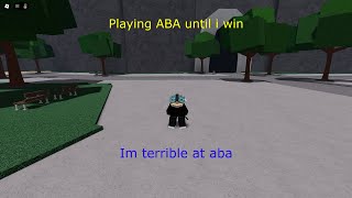 Playing aba ranked until i win aba animebattlearena [upl. by Andrea]