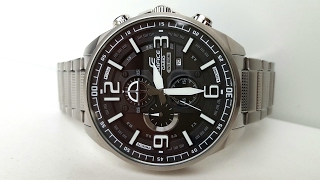 Обзор КРУПНЫХ Casio Edifice EFR555D1A [upl. by Zoha327]