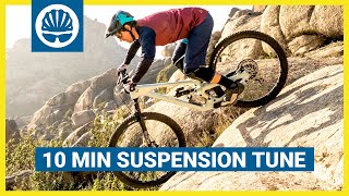 10 Minute Suspension Setup  Get Your MTB Dialled FAST [upl. by Simdars]