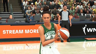 WNBALas Vegas VS Seattle Storm Full HD 4k Gameplay completa [upl. by Nnaxor]