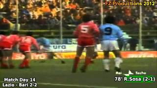 Serie A 19891990 SS Lazio All Goals [upl. by Arytas576]