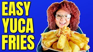 Yuca Fries  Yuca Frita Recipe [upl. by Atnoed]