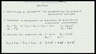 Ejercicio Conservacion de Energia  Movimiento Circular  Mi Profesor de Fisica  Video 045 [upl. by Uok]