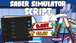 NEW Saber Simulator Script PASTEBIN 2024 INFINITE WIN  AUTOFARM AUTO REBIRTH [upl. by Arda989]