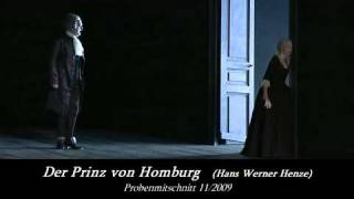 DER PRINZ VON HOMBURG  Theater an der Wien 2009 [upl. by Llewol932]