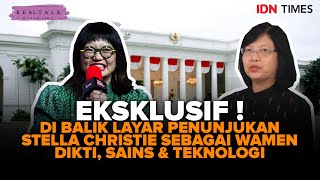 REAL TALK  DI BALIK LAYAR PENUNJUKAN STELLA CHRISTIE SEBAGAI WAMEN DIKTI SAINS amp TEKNOLOGI [upl. by Luebke]