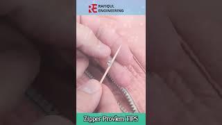 Zipper Problem solve basicsewing sewing sewingtools sewingequipment sewinghacks sew [upl. by Niemad]