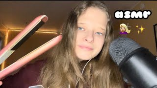 ASMR Personal Attention Doing Your Hair [upl. by Aelahs]