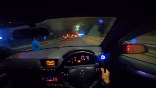 VAUXHALL ASTRA VXR POV NIGHT DRIVE [upl. by Yoj]