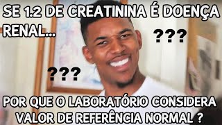 Valores de Referência da CREATININA Os Laboratórios Estão ERRADOS   Cortes Renais Ep 38 [upl. by Musihc]