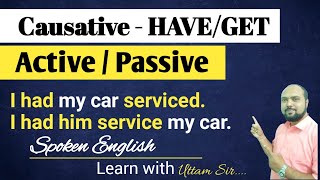 Causative Verb HaveGet এর ব্যবহার  PassiveActive Causative  Spoken English TEB249 [upl. by Jaye]