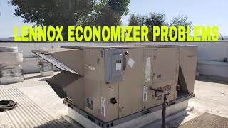 Lennox Package unit economizer [upl. by Penny]