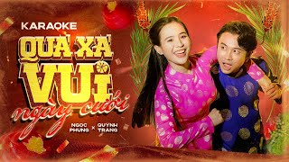 KARAOKE Quá Xá Vui Ngày Cưới  Ngọc Phụng x Quỳnh Trang [upl. by Odnarb207]