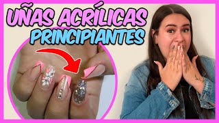 Cómo Hacer UÑAS ACRILICAS para PRINCIPIANTES 💚  PASO a PASO TIP NATURAL  Curso De Uñas 014 [upl. by Neltiak]