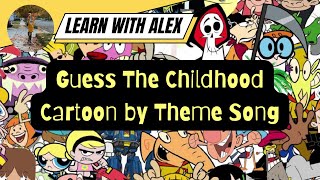 Theme Song Challenge Can You Guess the Cartoon  Put Your Knowledge to the Test 🎶 [upl. by Chappelka]