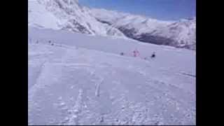 Snowboarding SaasFee Allalin Glacier [upl. by Arit]