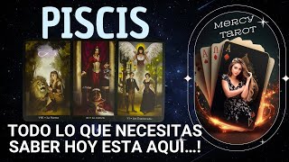 🧿 Piscis ♓️ QUE ESTÁ PASANDO A TU ALREDEDOR PERO TÚ NO LO ESTÁS VIENDO 🫣 piscis tarot hoy [upl. by Rasure]