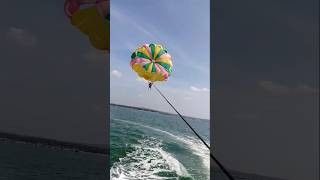 paraglidingparasailingseaseaviewnaturenatureloverswatersport adventurewateradventuretravel [upl. by Shayne]