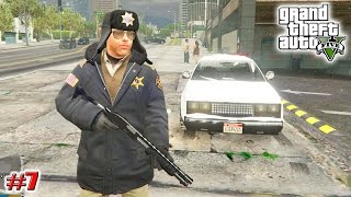 GTA 5 ЖИЗНЬ В ПОЛИЦИИ ЗИМНИЙ ДЕНЬ LSPDFR MOD 7 серия [upl. by Donn]