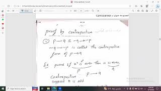 9 indirect proof Discrete mathematics [upl. by Valli115]