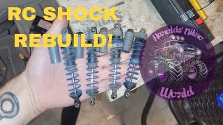 rc shock rebuild [upl. by Aicinod827]