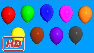 Binkie TV  Colors  Learn English Colors With Balloons  For Kids [upl. by Beeson193]