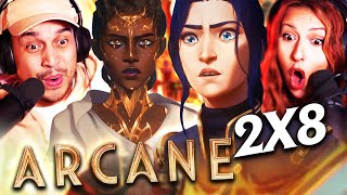 ARCANE SEASON 2 EPISODE 8 REACTION  THIS SHOW IS SPECTACULAR  2X8  FIRST TIME WATCHING  REVIEW [upl. by Yeniar]