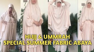 Hujj Abaya Design Ummrah Abaya  summer Abaya designs 2024  cotton Abayas latest collection [upl. by Aivizt]