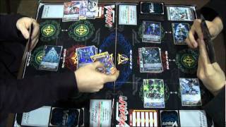 Cardfight Vanguard  Dimension Police vs Shadow Paladin [upl. by Warrick]