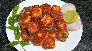 Paneer Tawa Fry Recipe in Tamil Paneer Fry Recipe  Easy Paneer Fry Recipe Tamil Vetrilai Samayal [upl. by Ahmar]