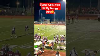 Woah That’s Cool Football Kickoff 😎kickoff football naugatuck [upl. by Reyotal]