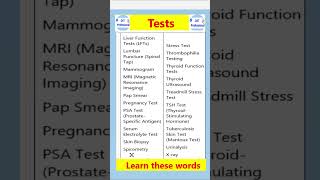 OET Vocabulary Short 4 Tests 2 oetpractice [upl. by Htederem]