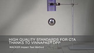 High Quality Standards for CTA – WACKER Impact Test Method [upl. by Ayot]