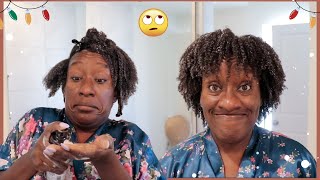 How To Do A Wash And Go on Natural 4c Hair with Mousse ONLY  WASH DAY [upl. by Malanie]