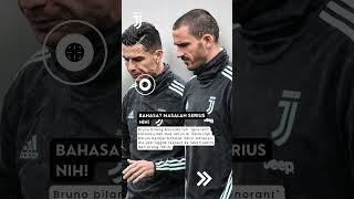 Cristiano Ronaldo Disemprot Pasquale Bruno Cuma GaraGara Bahasa [upl. by Omura188]