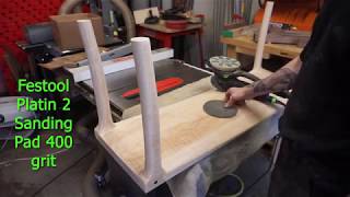 Video 9  Making a Maloof leg bench [upl. by Fagin25]