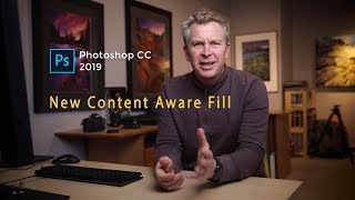 New Content Aware Fill Photoshop CC 2019 [upl. by Oeram]