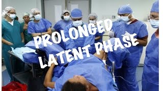 Medical Video Lecture OBGYN Prolonged Latent Phase of labor pregnancy [upl. by Tera]