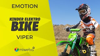 EMOTION Viper Kinder Elektro Crossbike Motorrad in Action 🎥 1000 WATT Actionbikes Motors [upl. by Mitchel485]