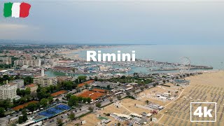 rimini  4k Aerial Journey Over Rimini Captivating Drone Footage of Italys Coastal Gem [upl. by Dupuy191]