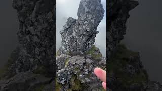 How scary is Aonach Eagach hillwalking adventure scrambling [upl. by Nahpets257]