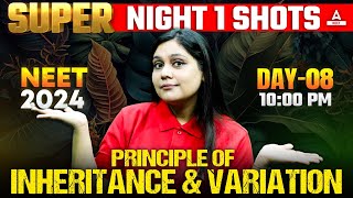 Principle of Inheritance and Variation Class 12 One Shot  NEET 2024  Garima Goel [upl. by Airotel]