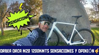 ORBEA ORCA M201200 KMTS REALIZADOSCAMBIOS Y SENSACIONES orbea orca ciclismo [upl. by Skvorak]