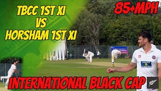 85MPH FAST BLACK CAP BOWLER  TBCC 1st XI vs Horsham 1st XI  Match Highlights [upl. by Ralf]