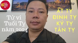 Tử vi tuổi Tỵ năm 2024  đẹp hay xấu  Tử vi tướng số Hà Nội [upl. by Magee]