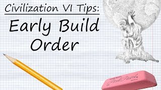 Civilization VI Tips Early Build Order [upl. by Elagiba246]