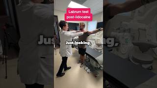 Post Lidocaine Labrum Test [upl. by Joana]